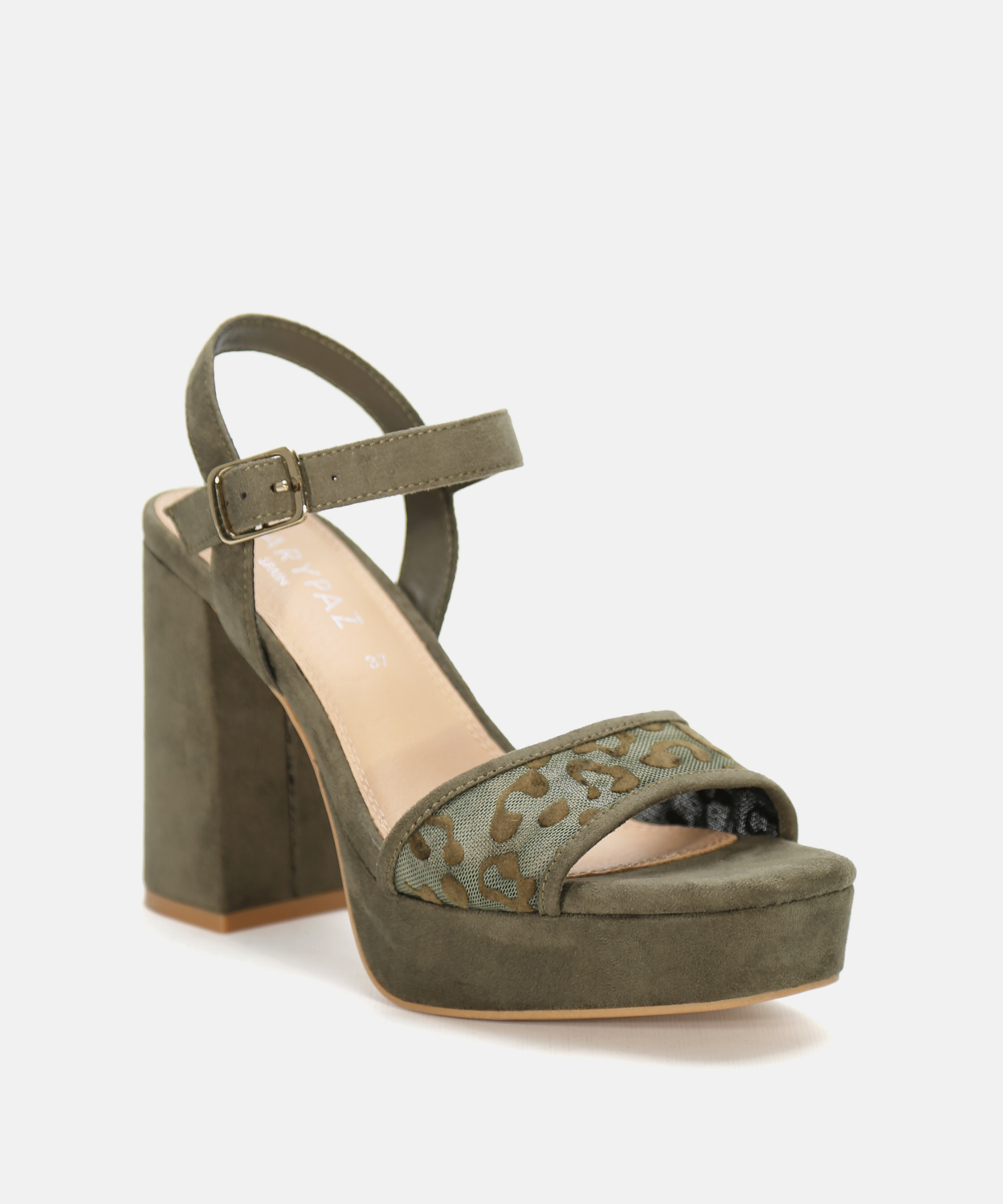 Sandalia plataforma rejilla image number null